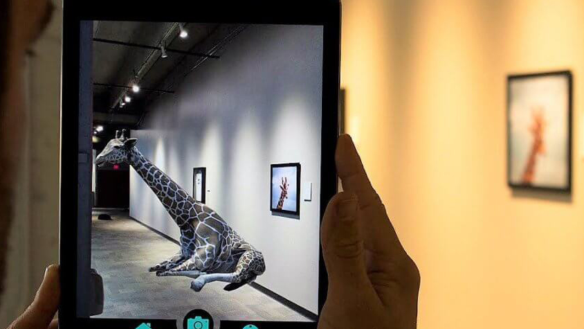 增强现实博物馆图像